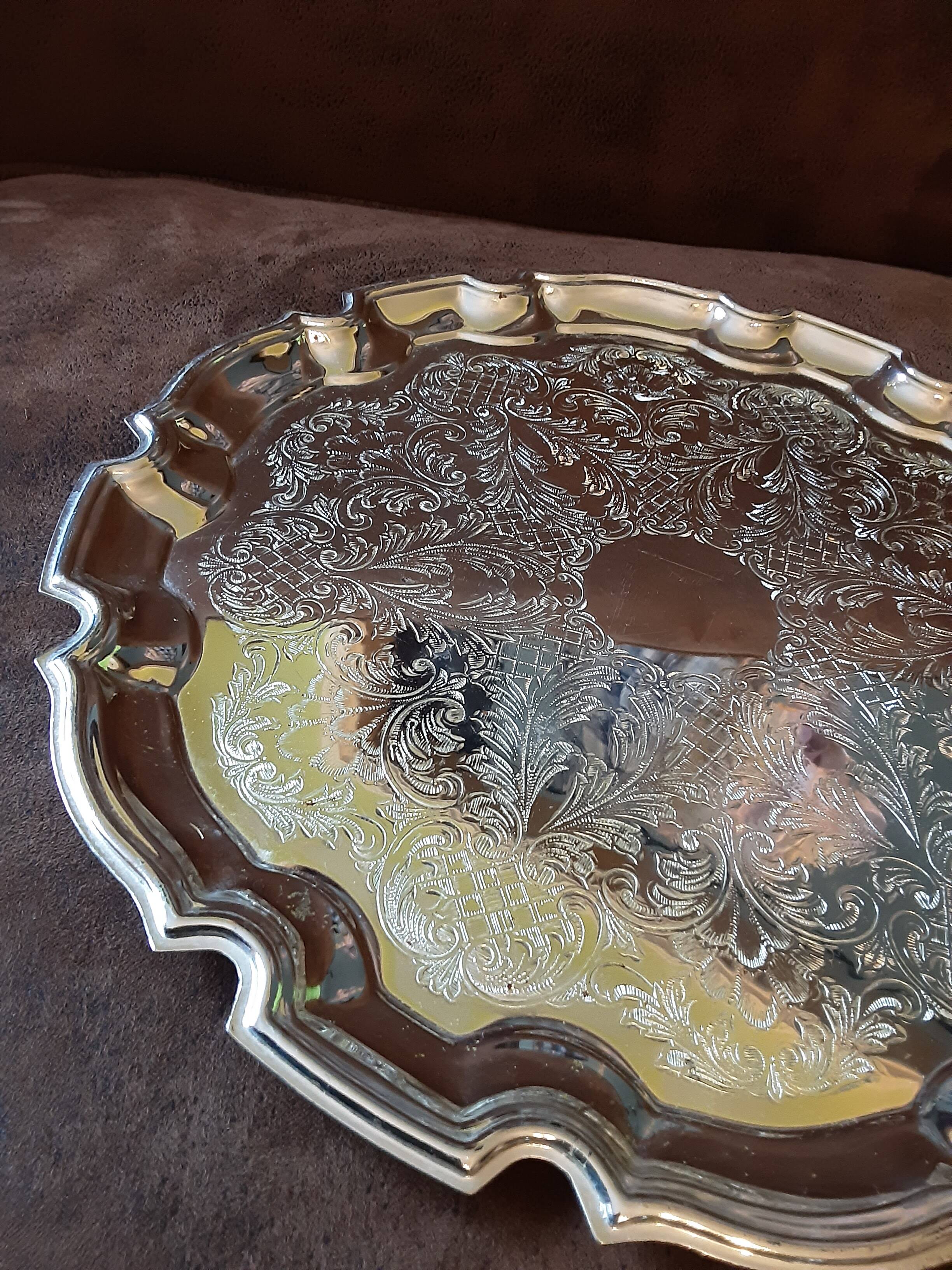 Large original stainless steel dish