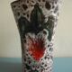 ceramic vase Vallauris fat lava vintage deco glazed ceramic vase 50s