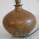 Sandstone lamp by Alain Blanchard 1970