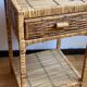 Meuble rotin vintage