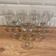 Set of 8 wine glasses