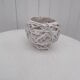 Round wicker cache pot