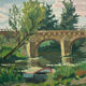 Landscape signed Dupont 20th century