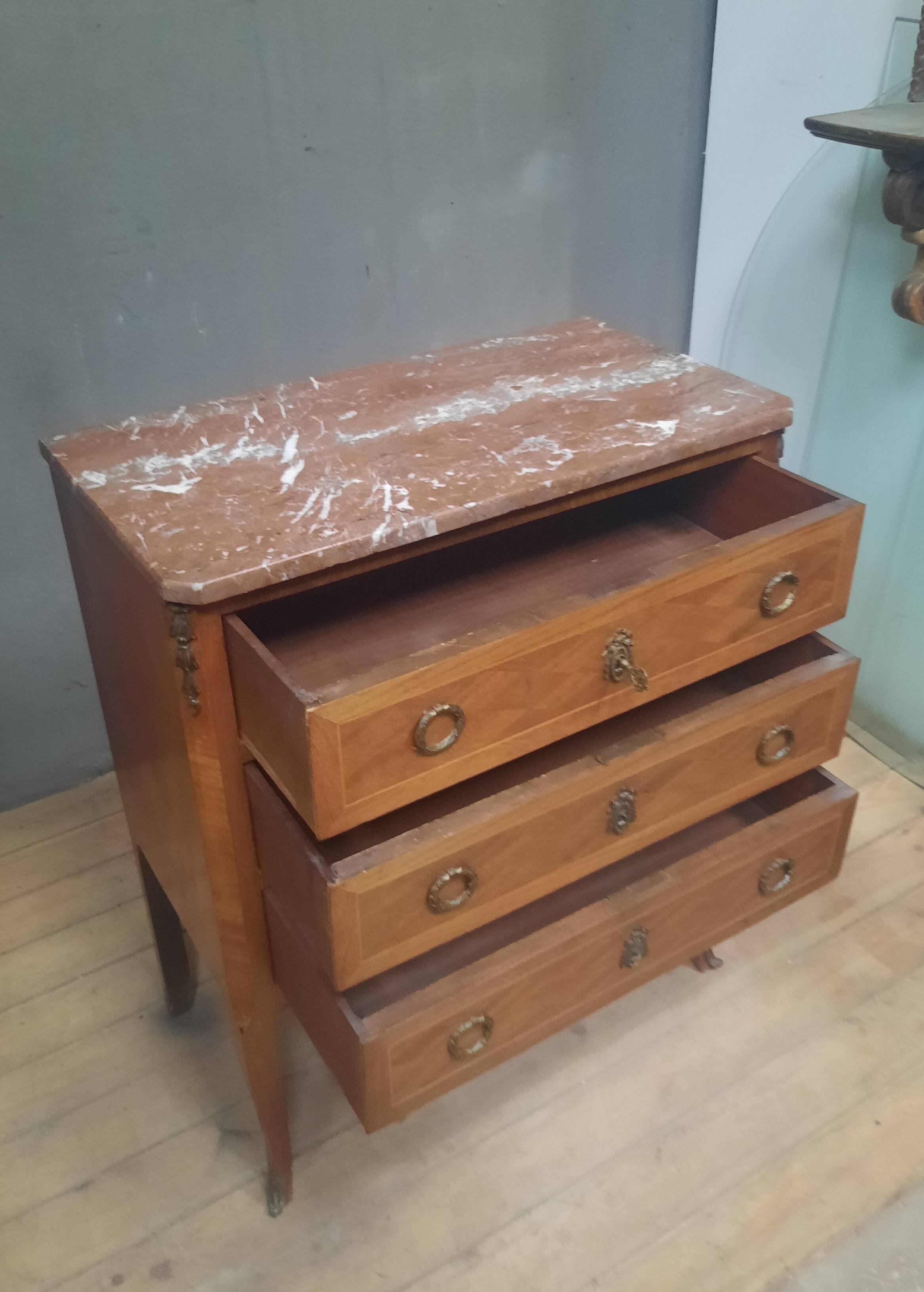 Commode transition en bois de plaquage