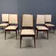 6 chaises italiennes, années 1950