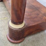 Empire Console in Mahogany and Bronze 19th