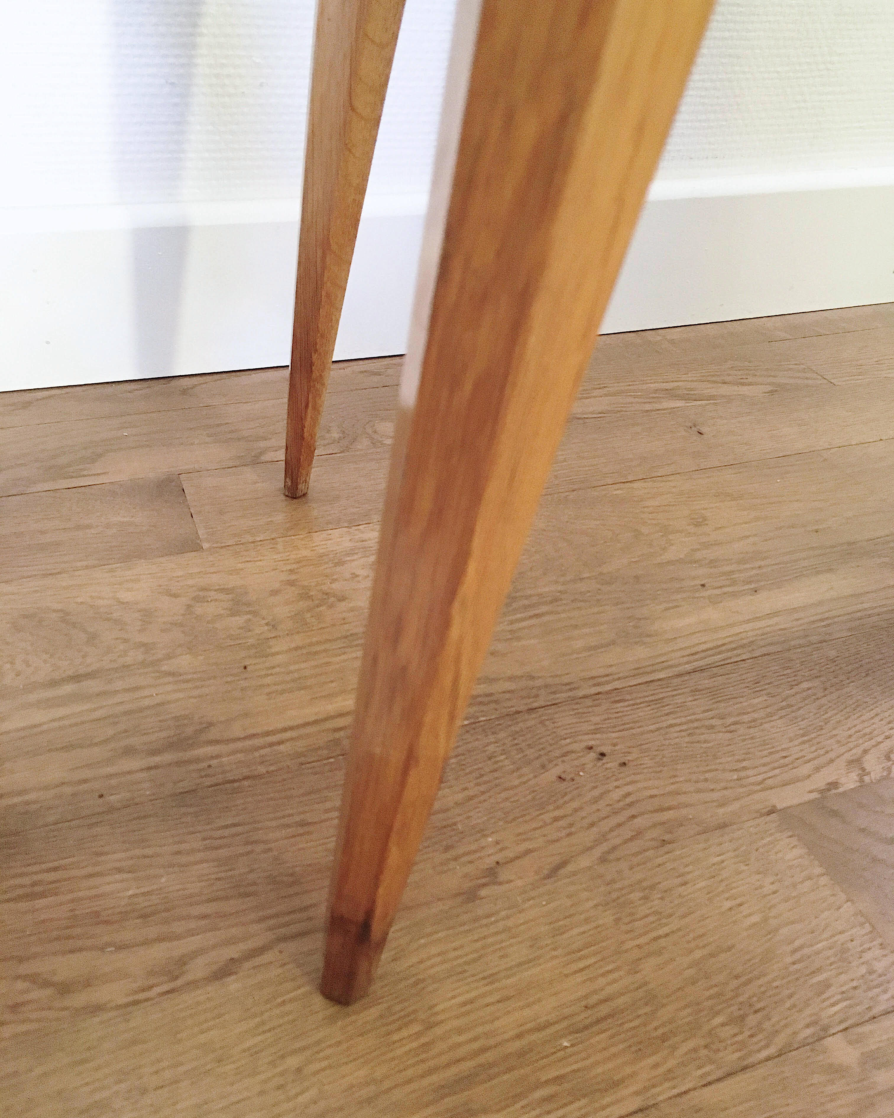 Vintage oak bedside table