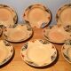 Suite 9 plates empty art deco