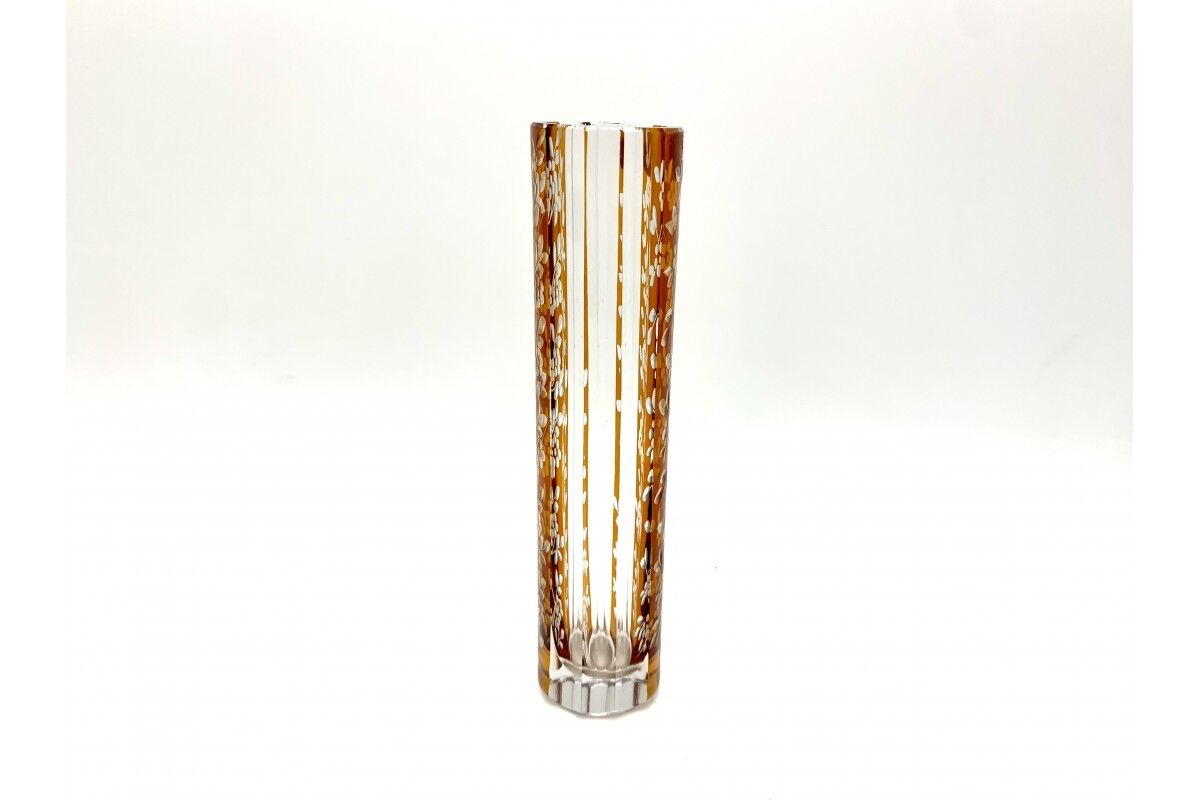 Vintage vase, Julia Glassworks, Poland, 1960s