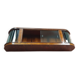 Renovated art deco hanging display cabinet, retro, vintage, 1956