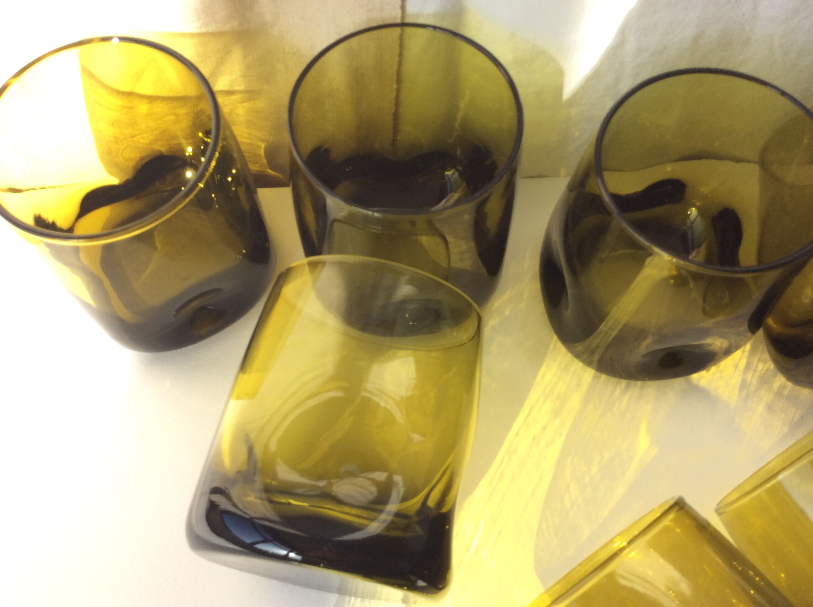 Set of 12 vintage glasses