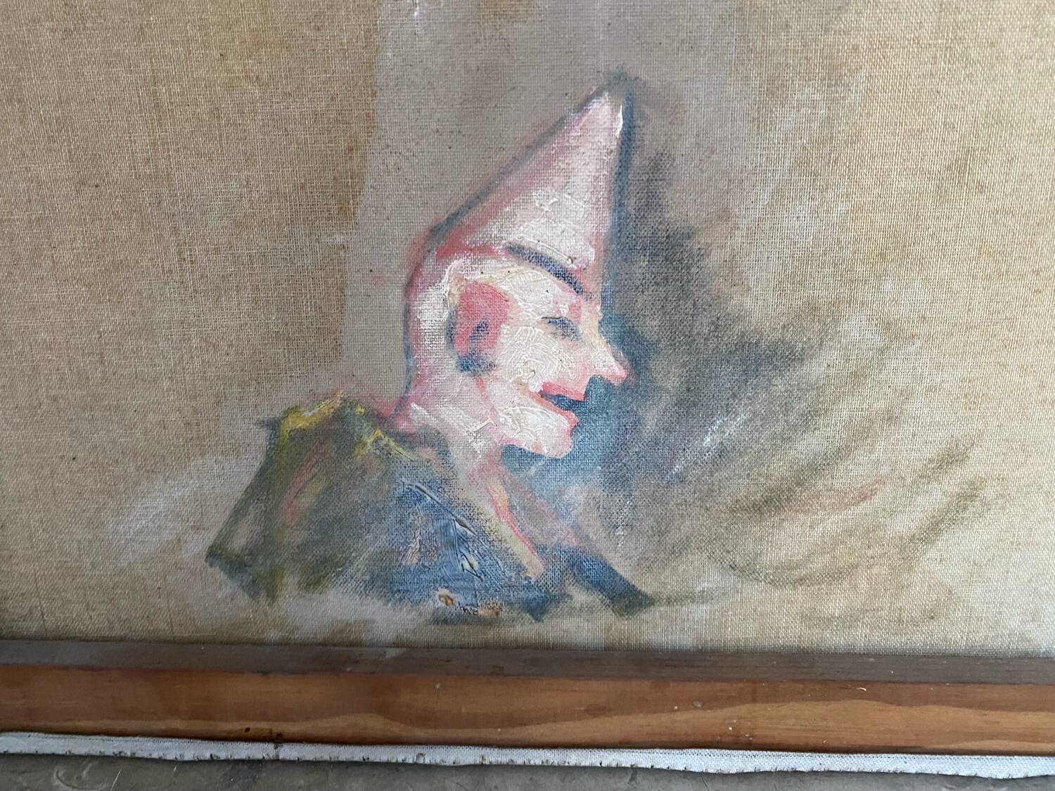 Farm landscape signed 19th-20th century