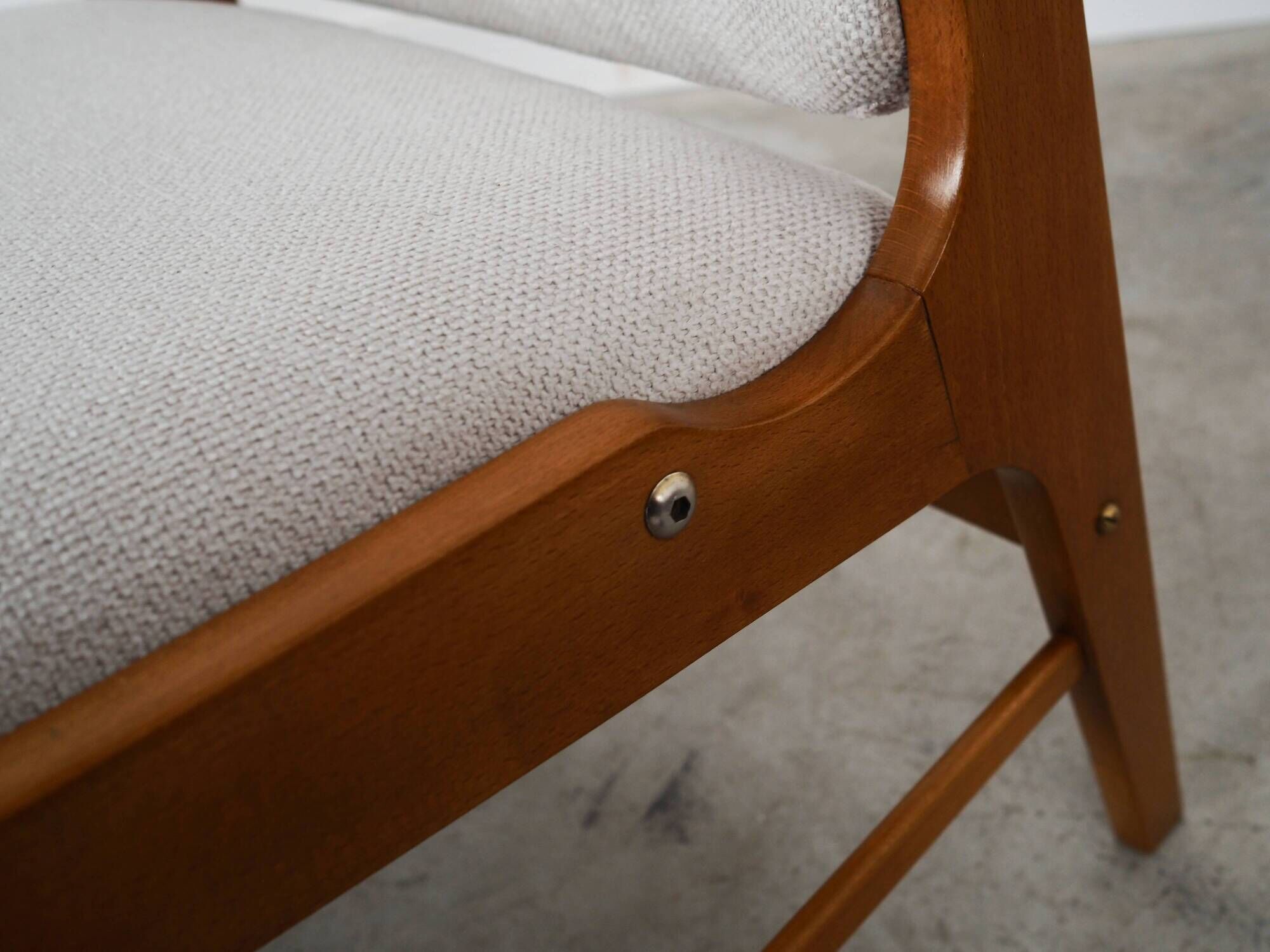 Scandinavian beech armchair, Arne Hovmand Olsen, A. R. Klingenberg & Son