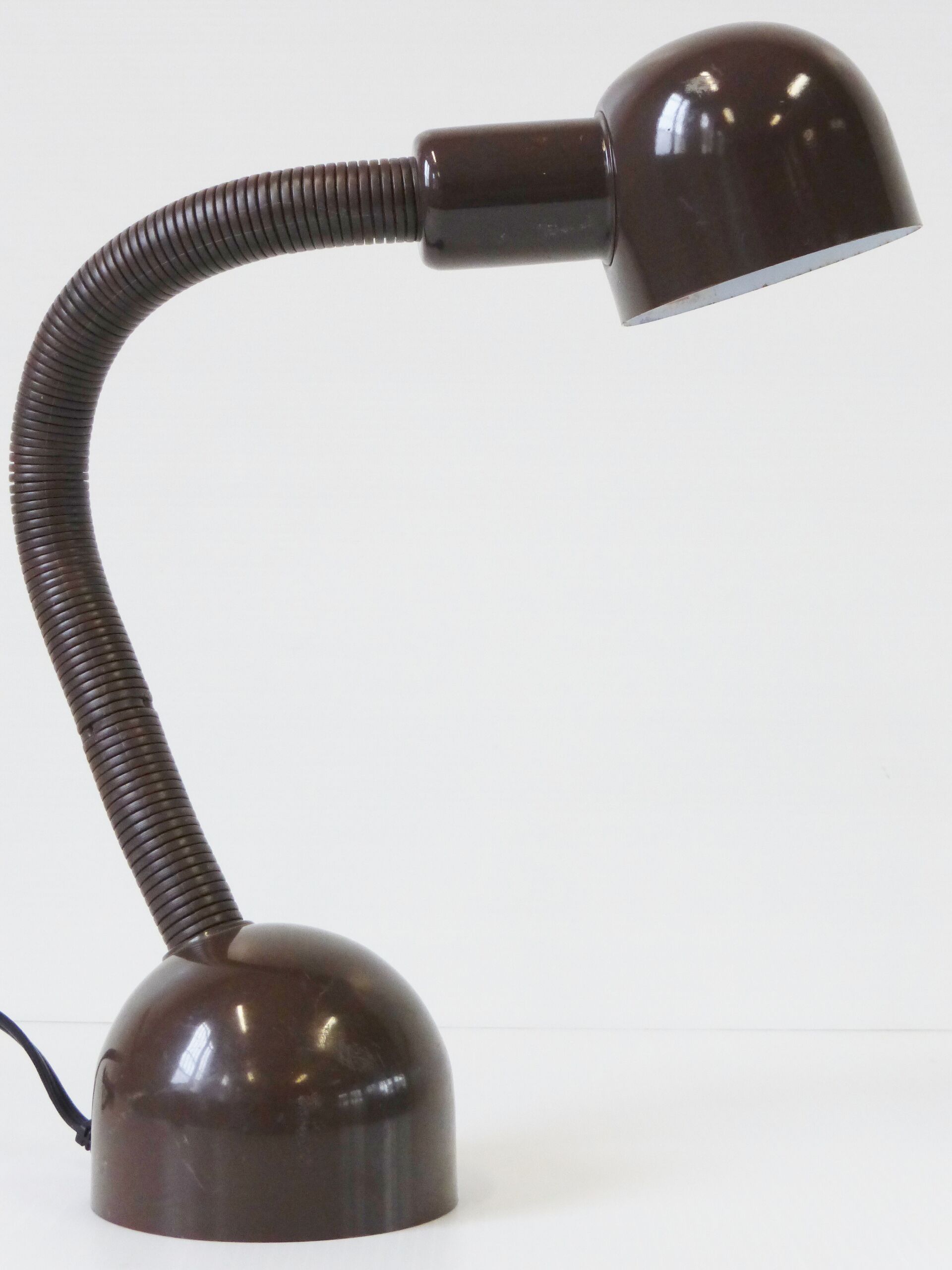 Isao Hosoe: rare snake ebi version lamp lamp to ask chocolate 1970 vintage