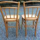 Paire de chaises de bistrot