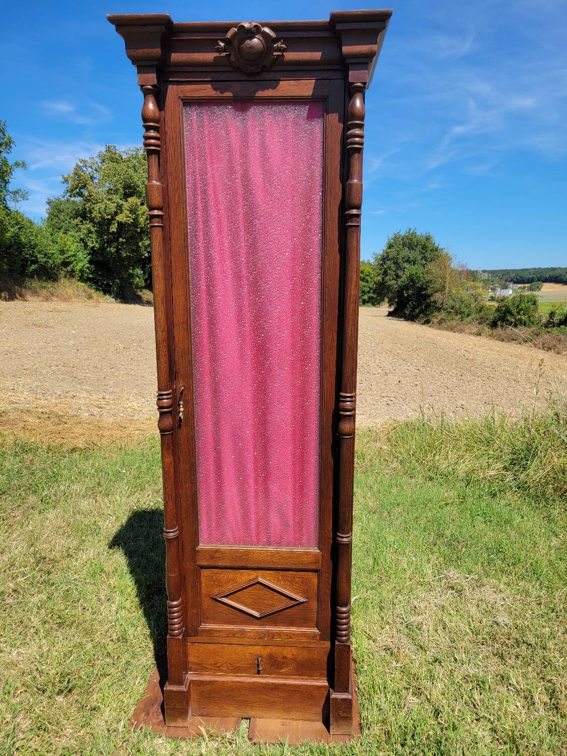 Armoire vitrée 1 porte