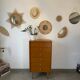 Chiffonnier/commode  6 tiroirs vintage en teck