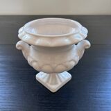 White Medici style vase