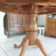 Round table in mahogany