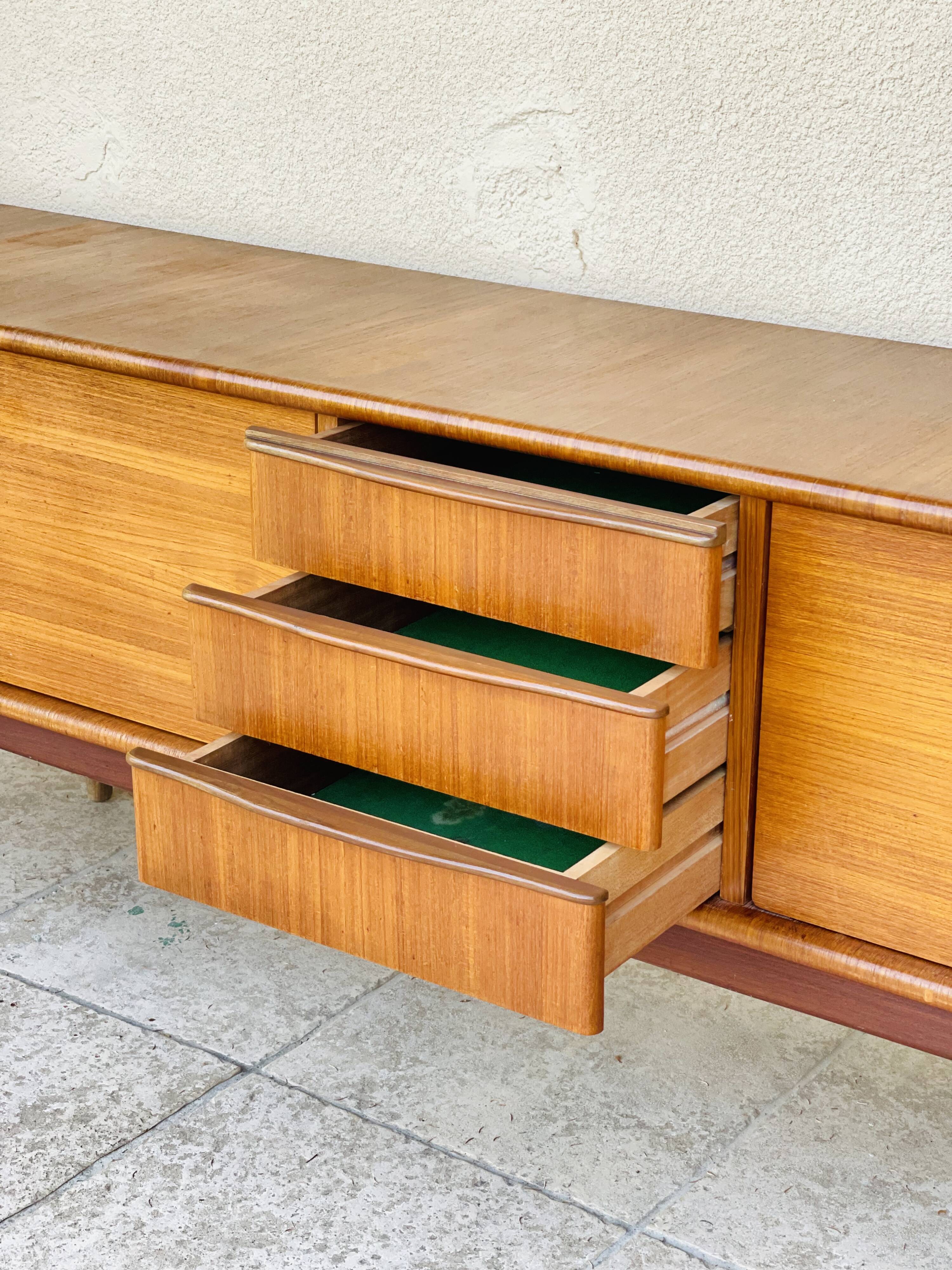 Scandinavian teak sideboard