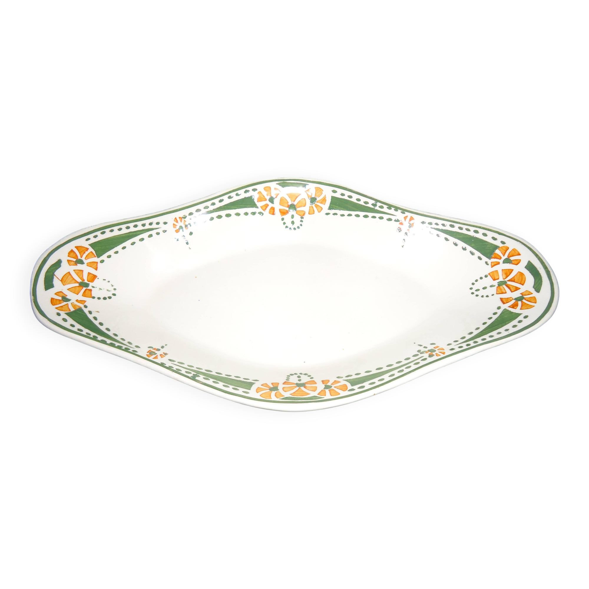 Longwy art deco ravier