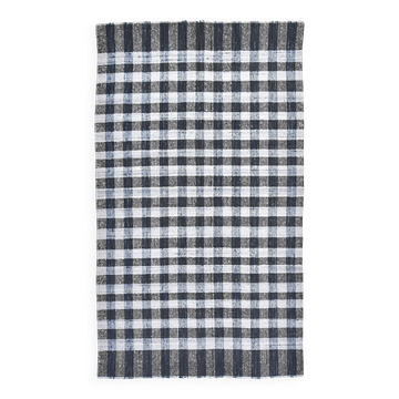 190x290 cm medium kilim rug, cream beige black mustard kilim rug