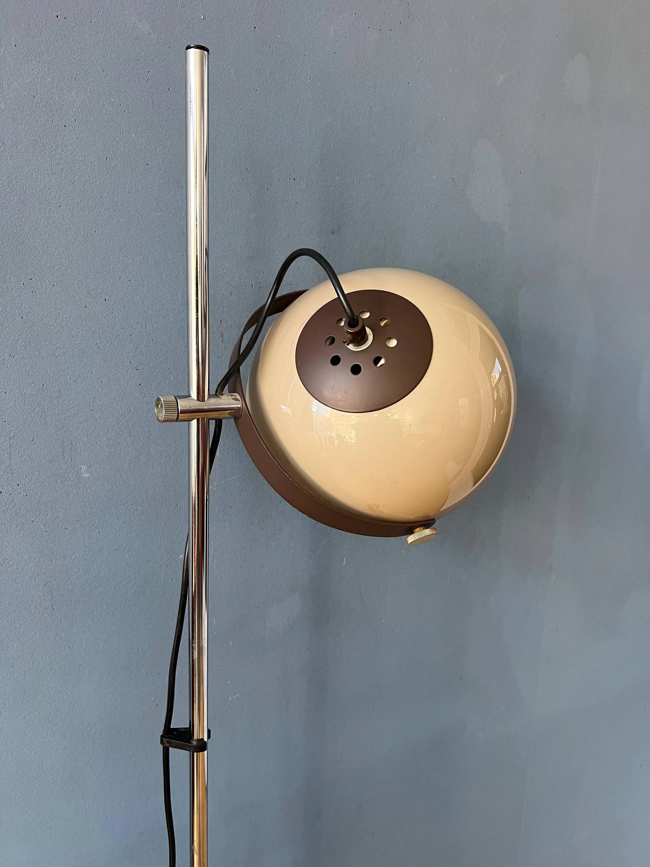 Vintage Space Age Herda mushroom floor lamp