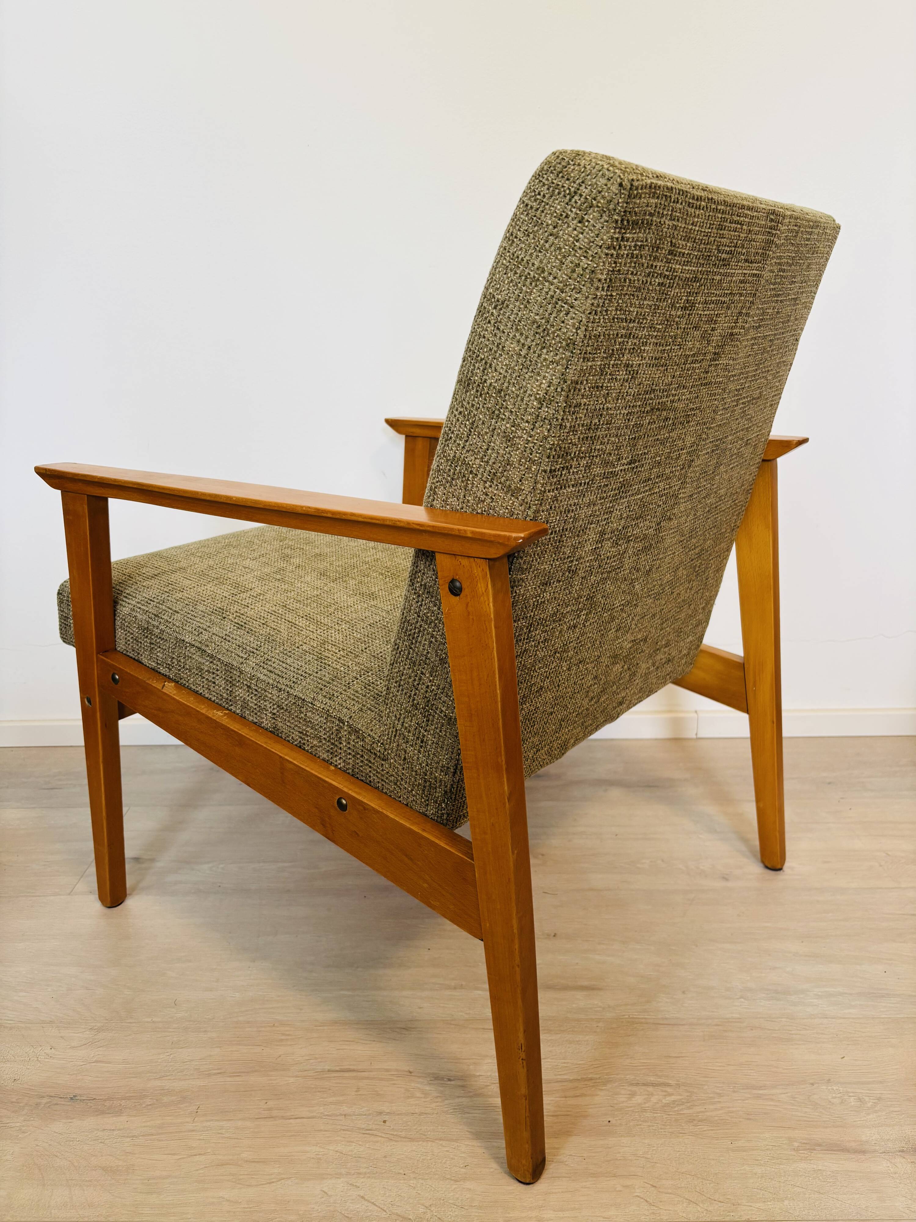 Mid-Century Lounge Armchair, Czechoslovakia 1960’s