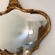 Antique Baroque Shell Mirror