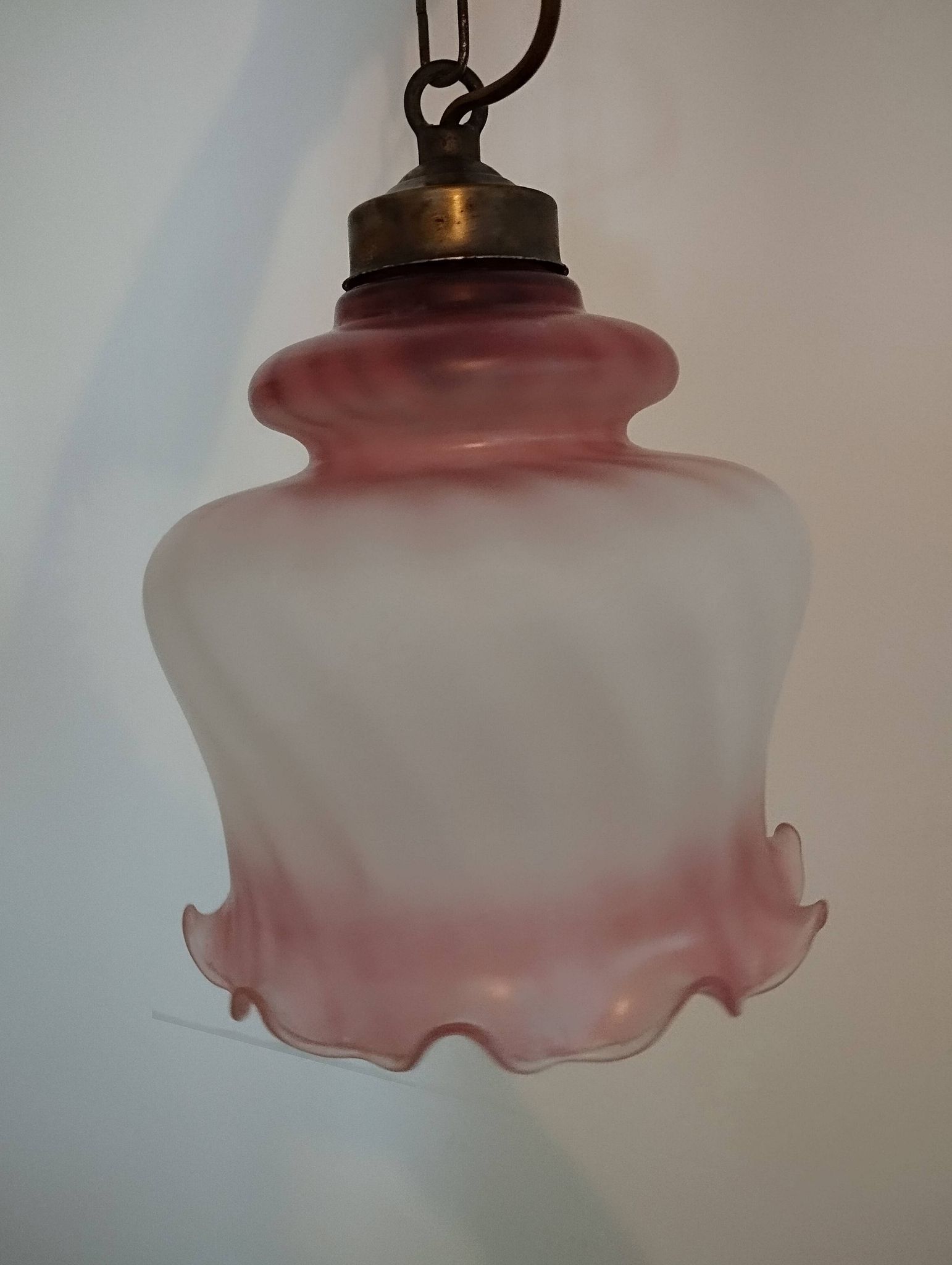 Suspension vintage rose