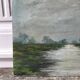 Landscape oil painting