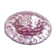 Assiette en verre violet Bormioli Rocco, Italie années 50