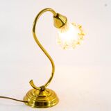 Murano glass lampshade table lampshade and brass base