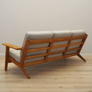 Canapé en chêne, design danois, années 1960, designer : Hans J. Wegner, fabricant : Getama