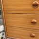 Vintage rag chest of drawers from the 60s