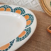 Serving dish Faiencerie new Givors France Jane