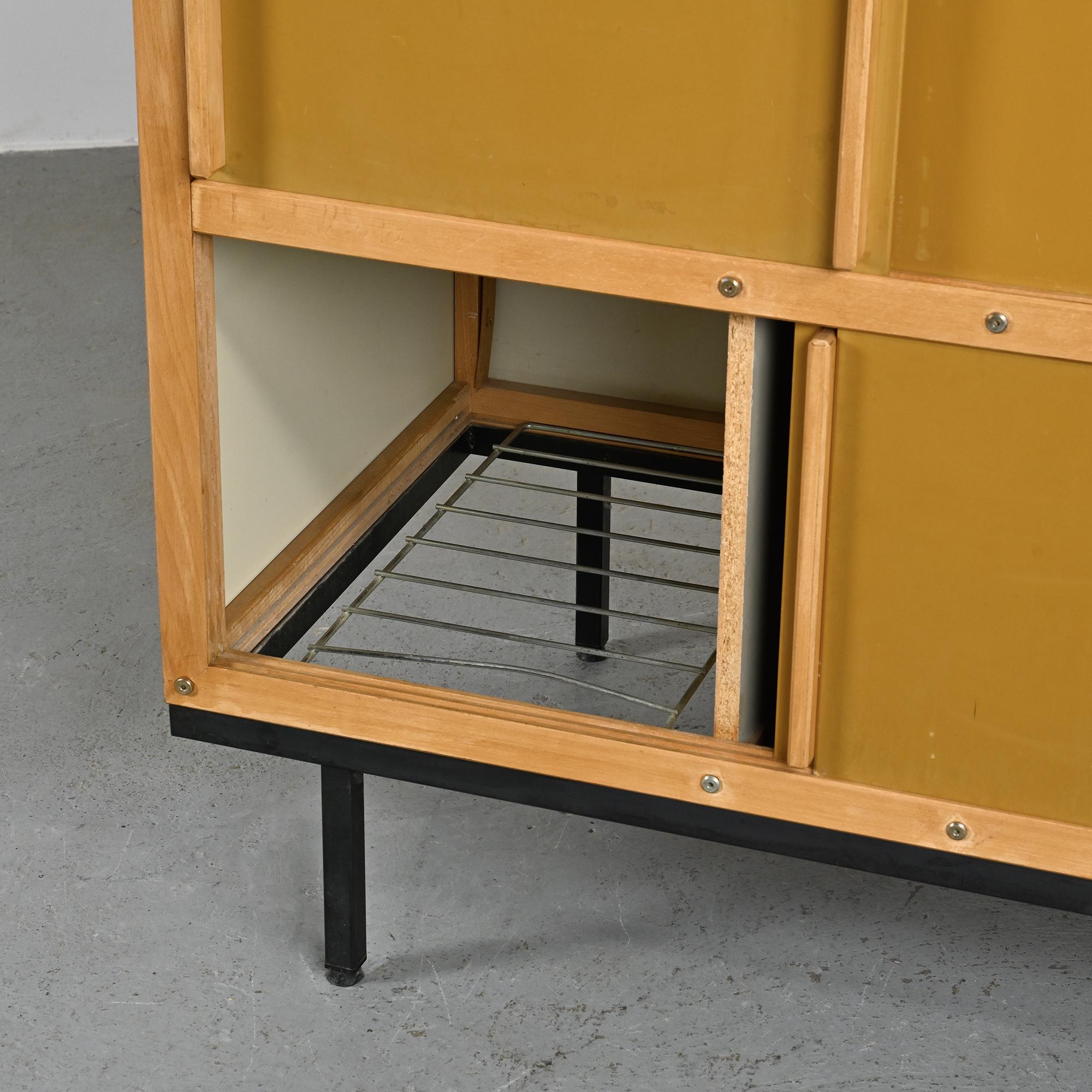 Vintage wardrobe by André Sornay, circa 1960.