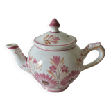 Théière Henriot Quimper rose