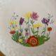Hutschenreuther dessert plates with floral decoration