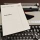 AEF Olympia Splendid typewriter from the 80s