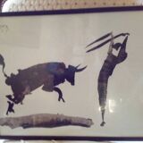 2 framed posters Picasso Corrisa 1959