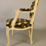 Paire de fauteuils cabriolet style Louis XV