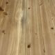 Round table 117cm extendable with a solid pine extension, vintage from the 1970s.
