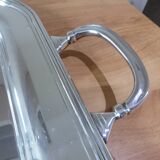 Cesa silver metal tray