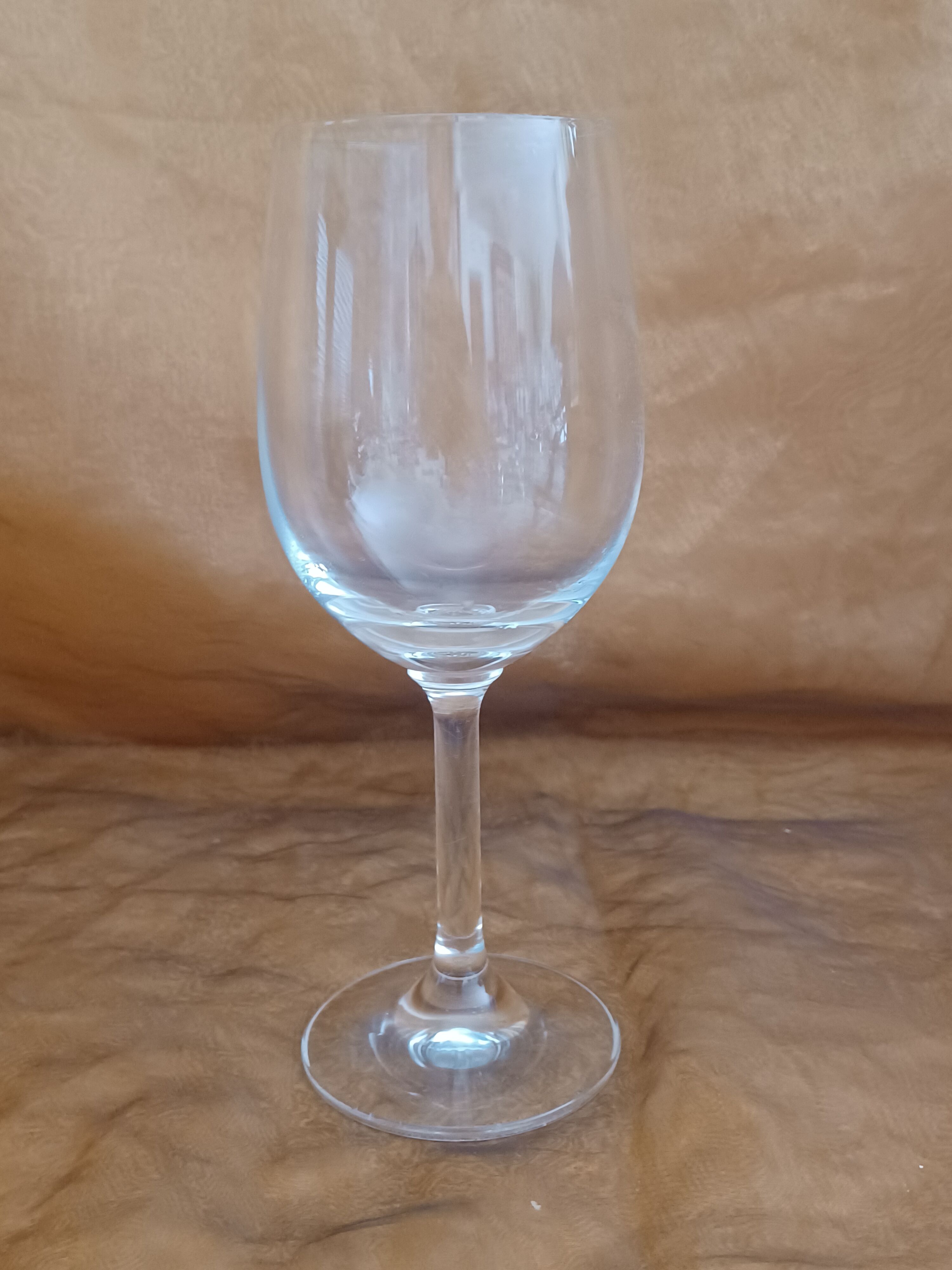6 large crystal balloon glasses
