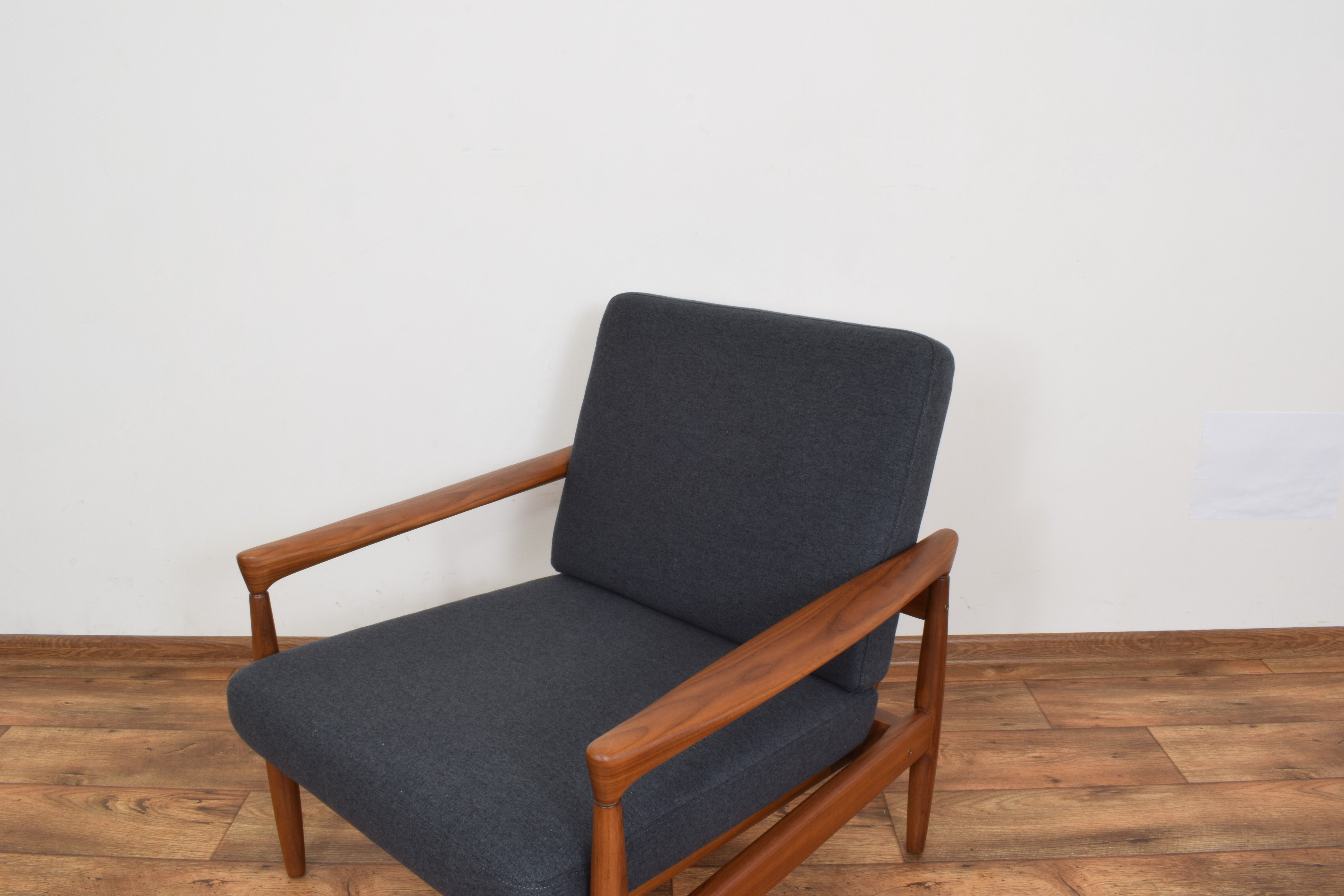 Mid-century teak kolding armchair by Erik Worts for IKEA, 1960s