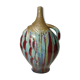Vase soliflore in glazed ceramic earthenware vintage contemporary art 20th century