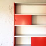 Metal modular storage system with compartments