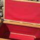 Rattan chest bench - vintage