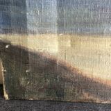 Oil on canvas ancient Bouquet of flowers